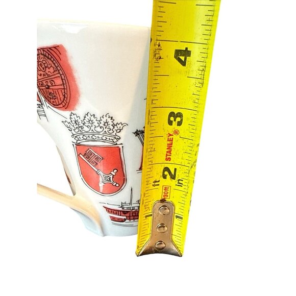 Villeroy & Boch 1748 Right Twist Handle Coffee Mug Cup Landmarks Bremen Germany - Picture 8 of 12